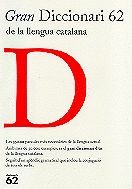Gran diccionari 62 de la llengua catalana book