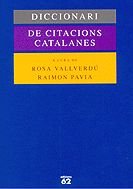 Diccionari de citacions catalanes (Diccionaris) Foreign Languages ​​& Dictionaries