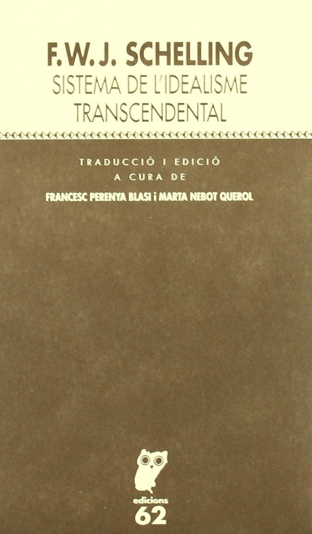 Sistema de l'idealisme transcendental (Textos Filosòfics) Fantasy & Sci-Fi