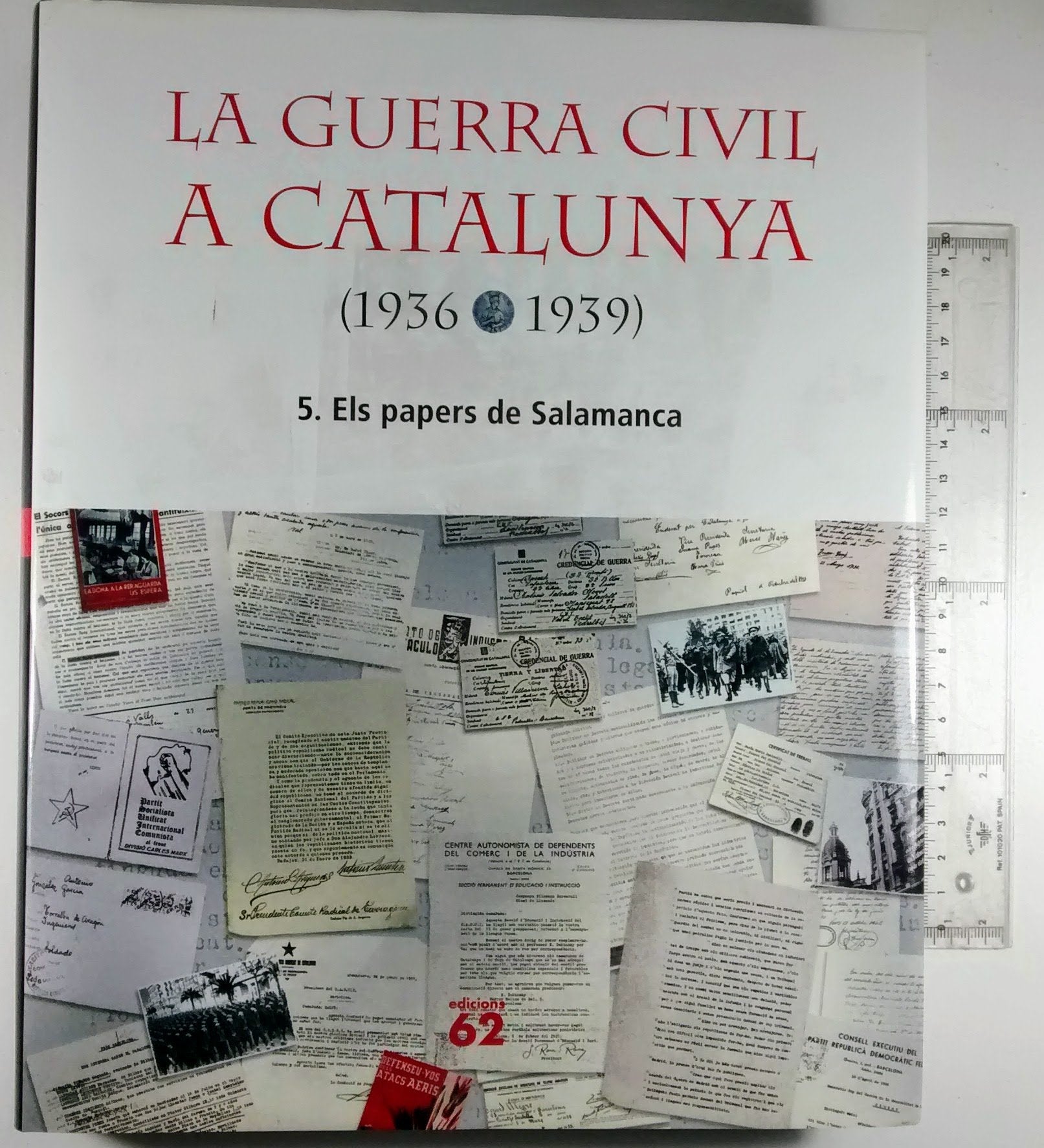 La Guerra Civil a Catalunya (1936-1939), 5.: Els papers de Salamanca book