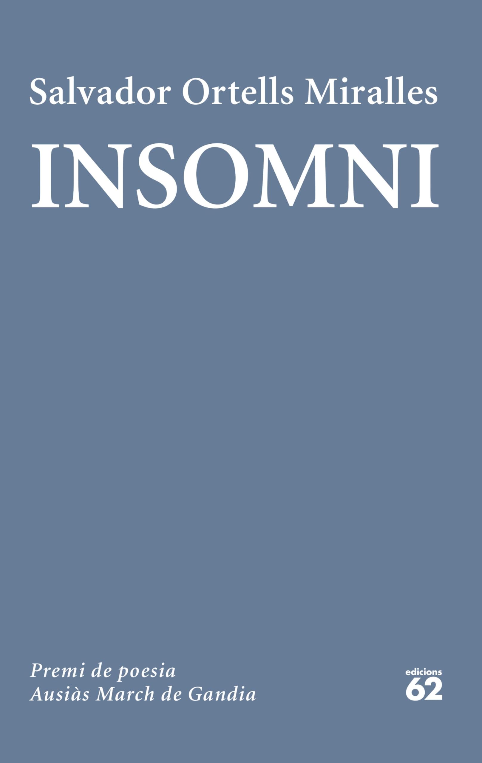 Insomni: Premi Ausiàs March 2024 (Poesia) Poetry