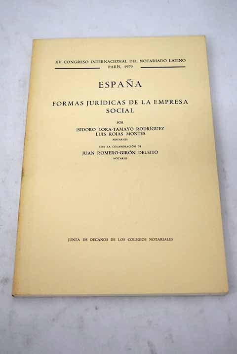 España: Formas jurídicas de la empresa social Books