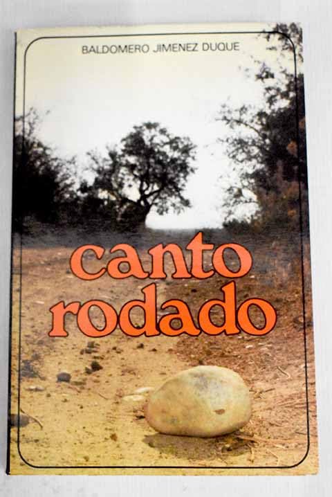 Canto rodado Baldomero JimÚnez Duque book