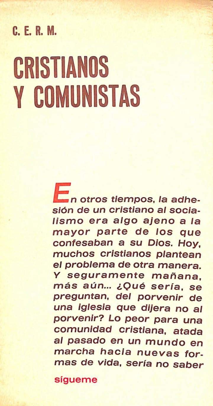 Product Image: Cristianos y comunistas