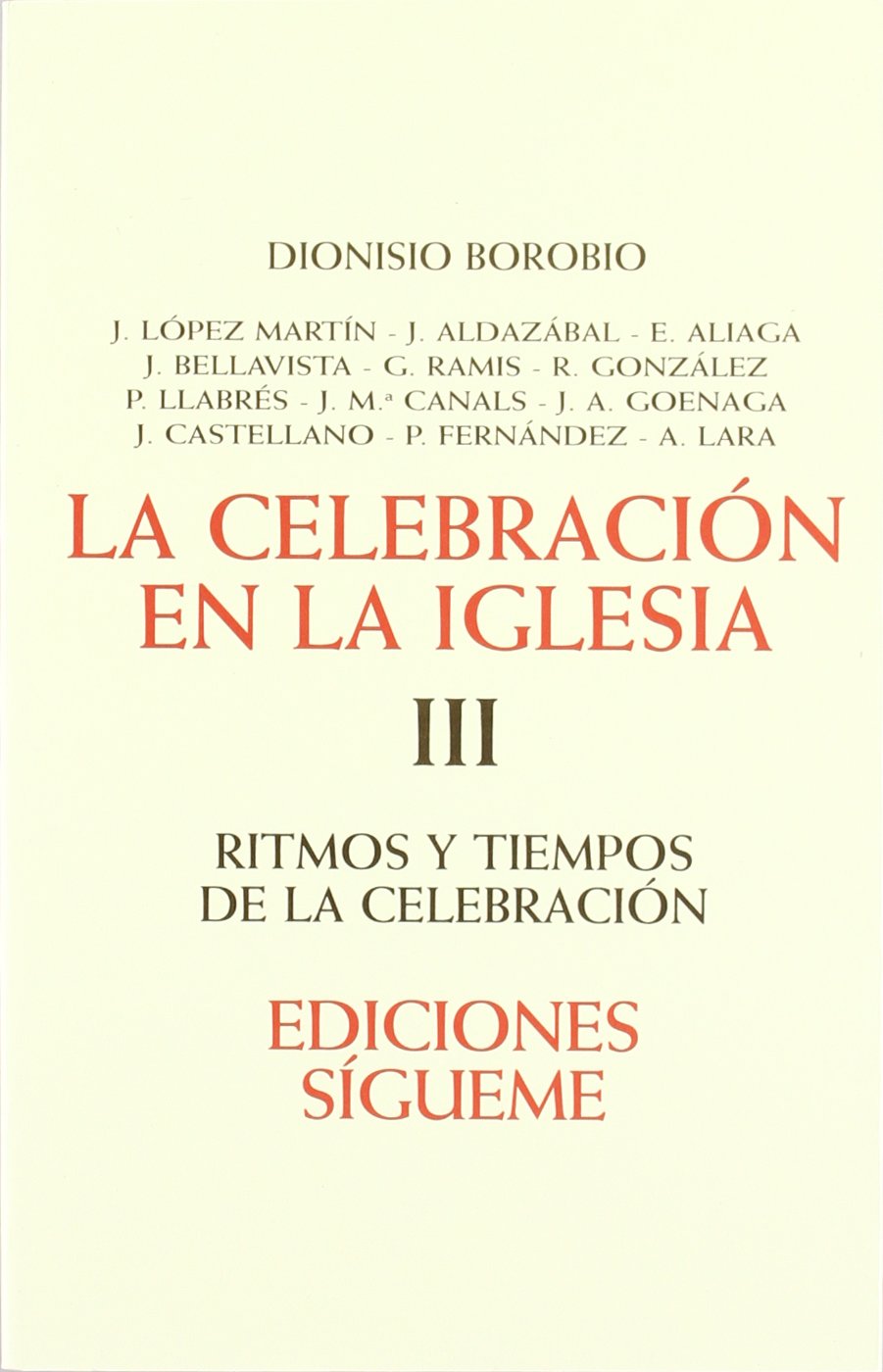 Ritmos y tiempos de la celebración Social Sciences