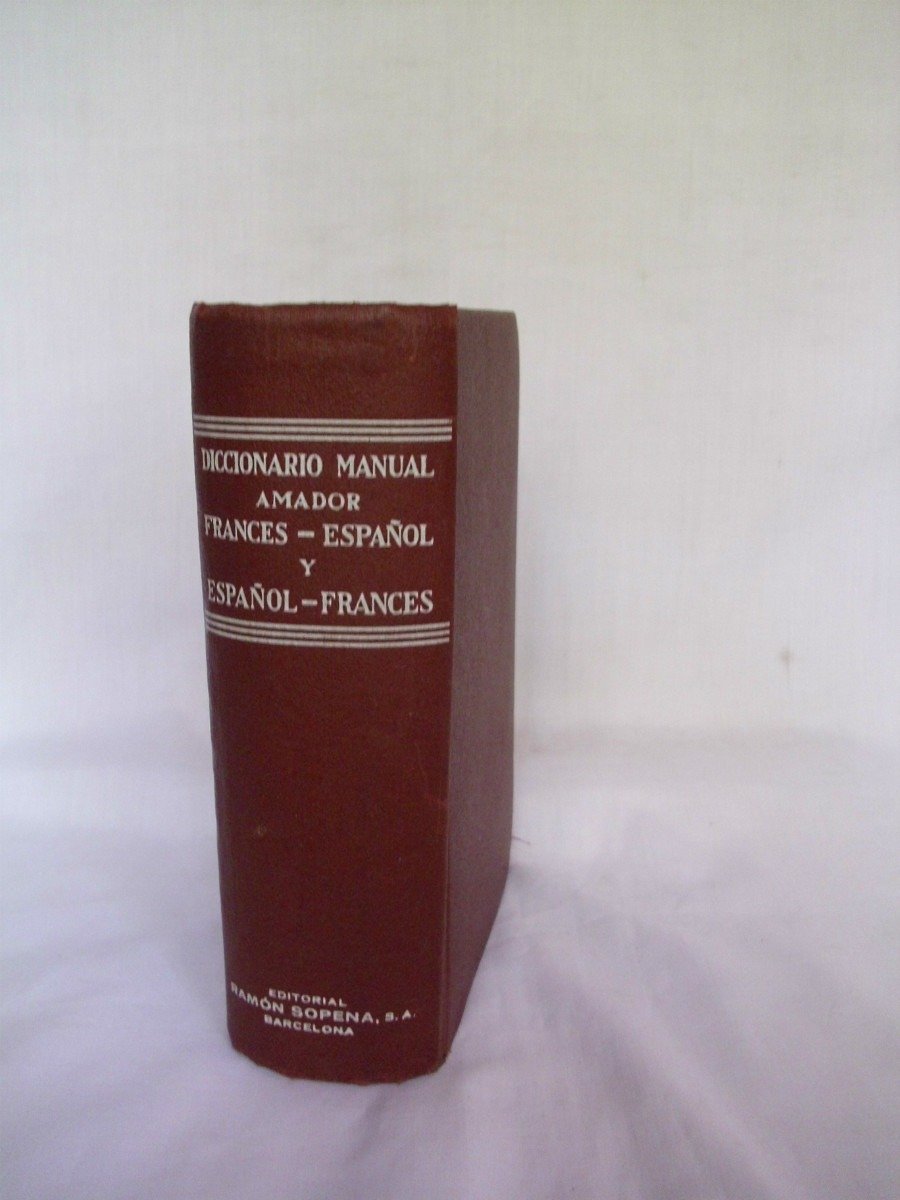 Diccionario manual Amador francesespañol-español frances book