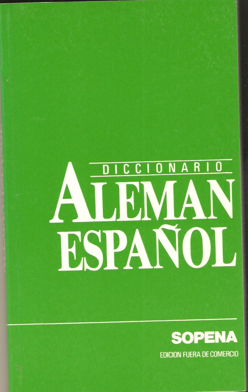 Diccionario lexicon Alemán español.vv book