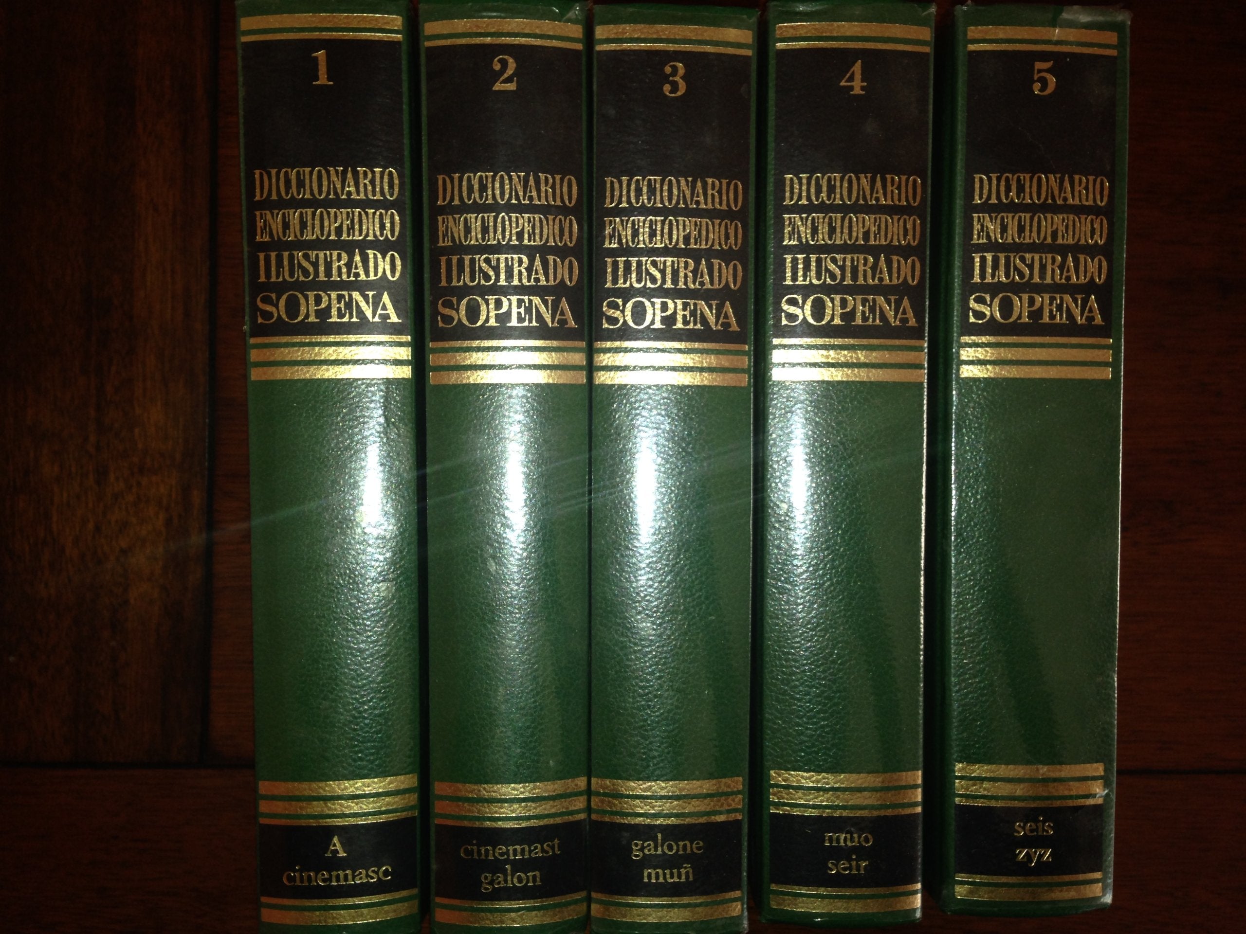 Diccionario Enciclopédico Ilustrado Sopena book
