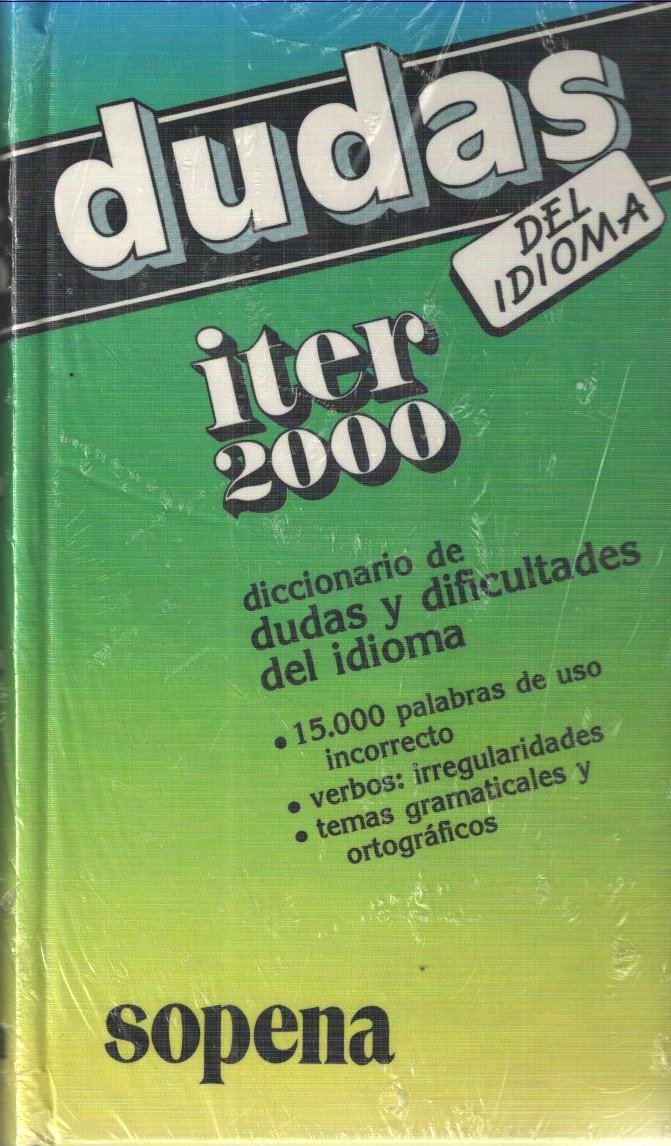 Diccionario Sopena de Dudas y Dificultades del Idioma Books