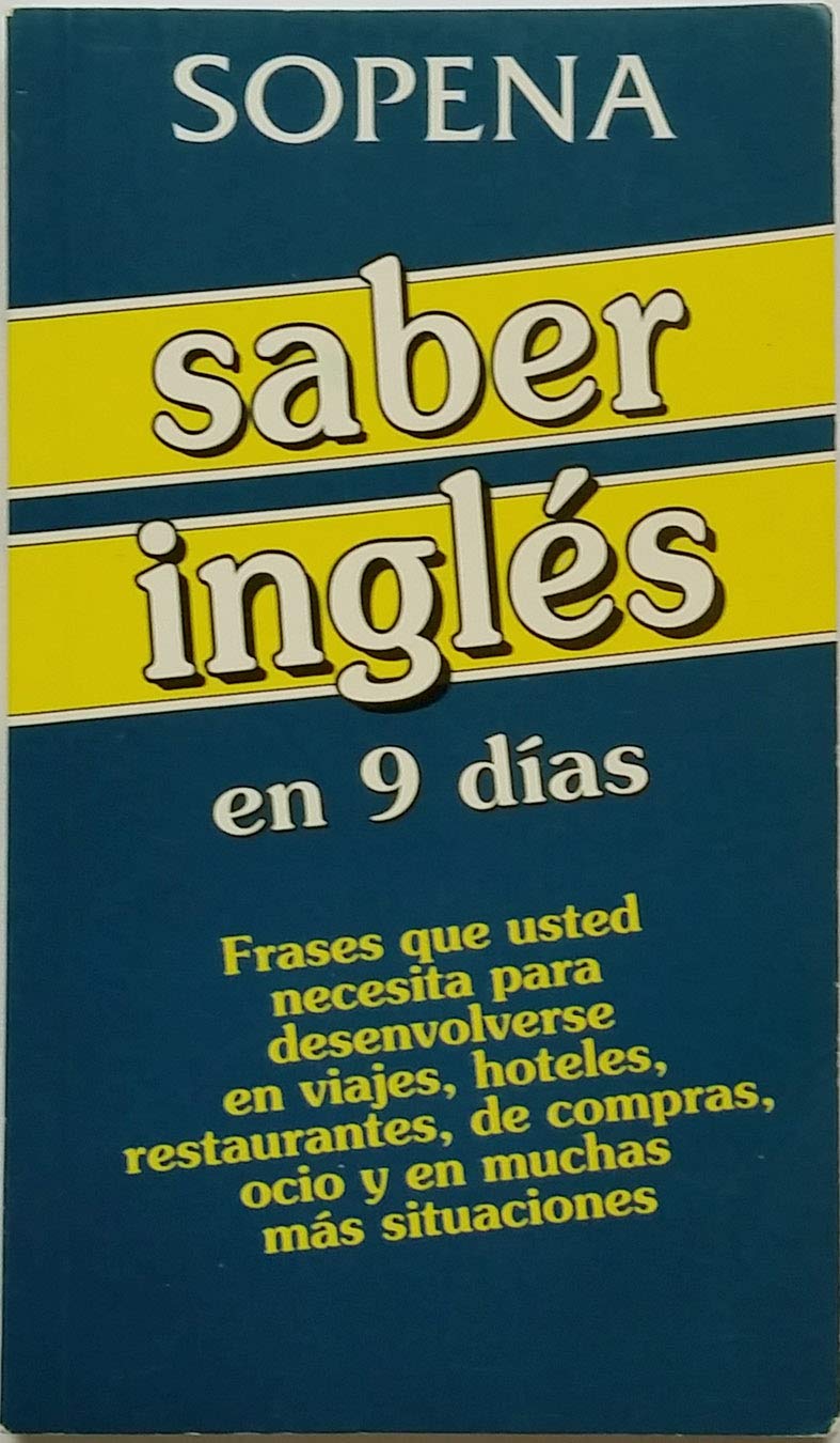Saber Ingles En Diez Dias Books