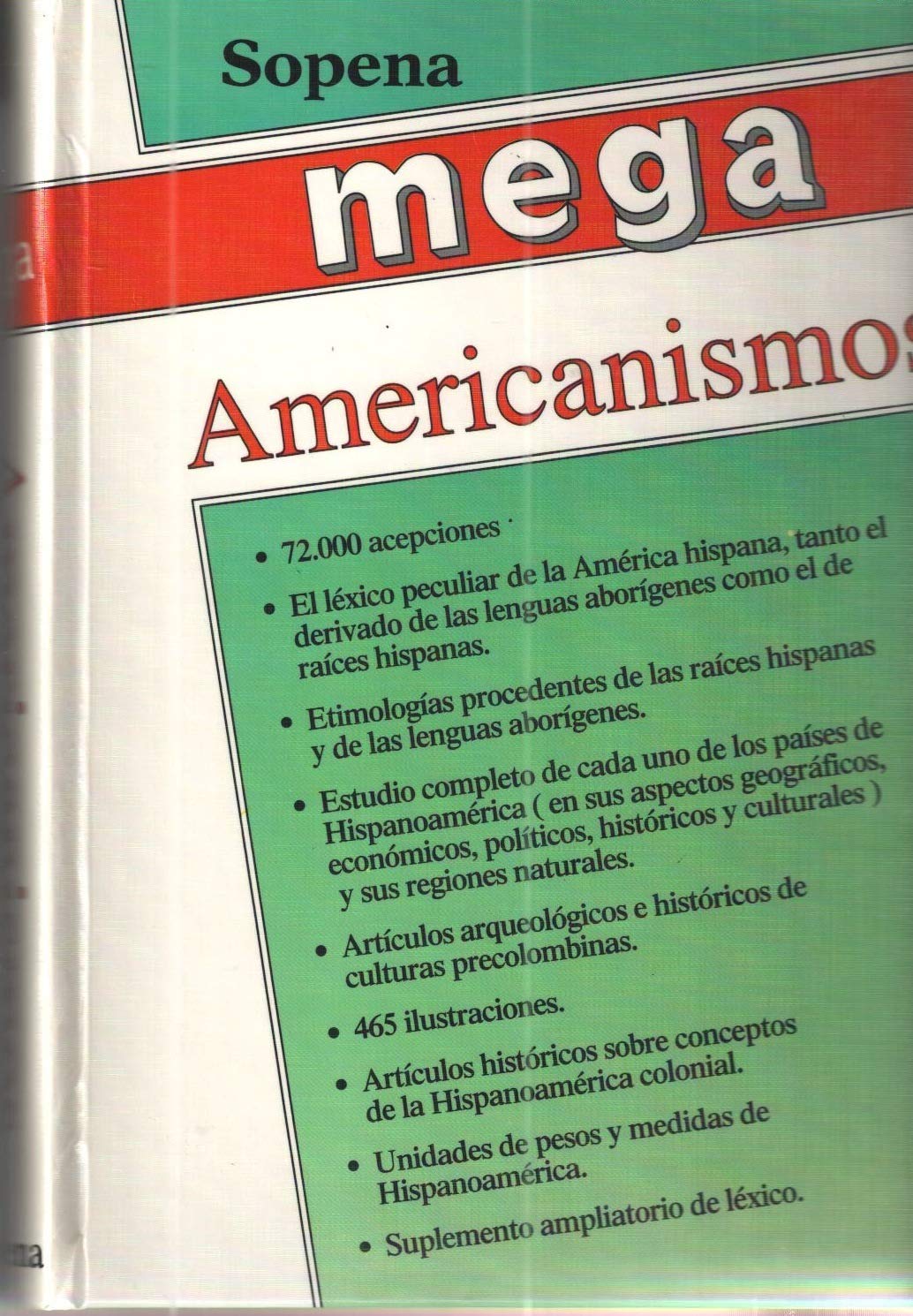 Americanismos Mega. Diccionario Ilustrado book
