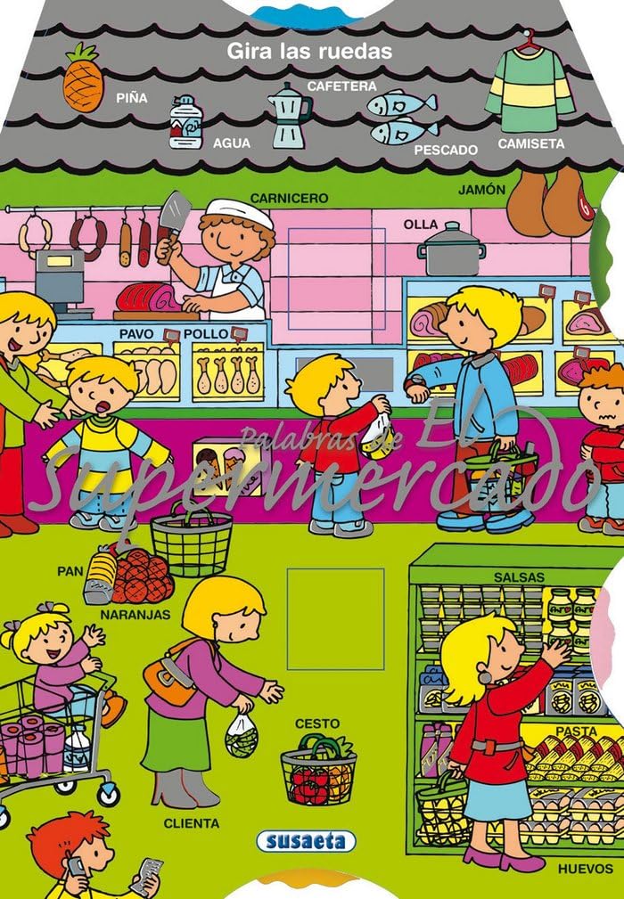 Palabras de el supermercado (Gira Las Ruedas) Tiptoi & Games