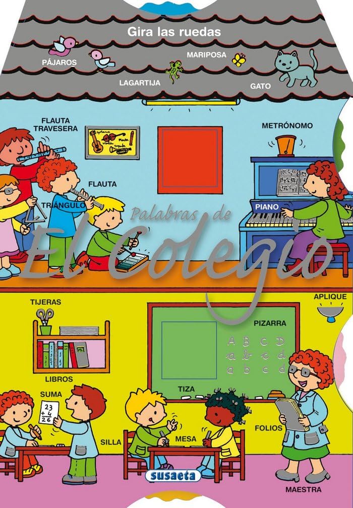 Palabras de el colegio (Gira Las Ruedas) Tiptoi & Games