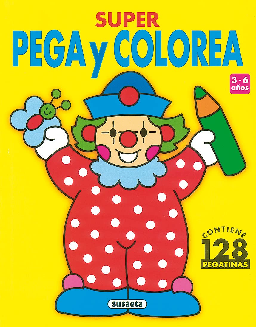 Super Pega y colorea (Súper Pega Y Colorea) Tiptoi & Games