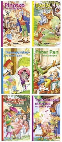 Oheburuko ipuinak (6 titulu) book