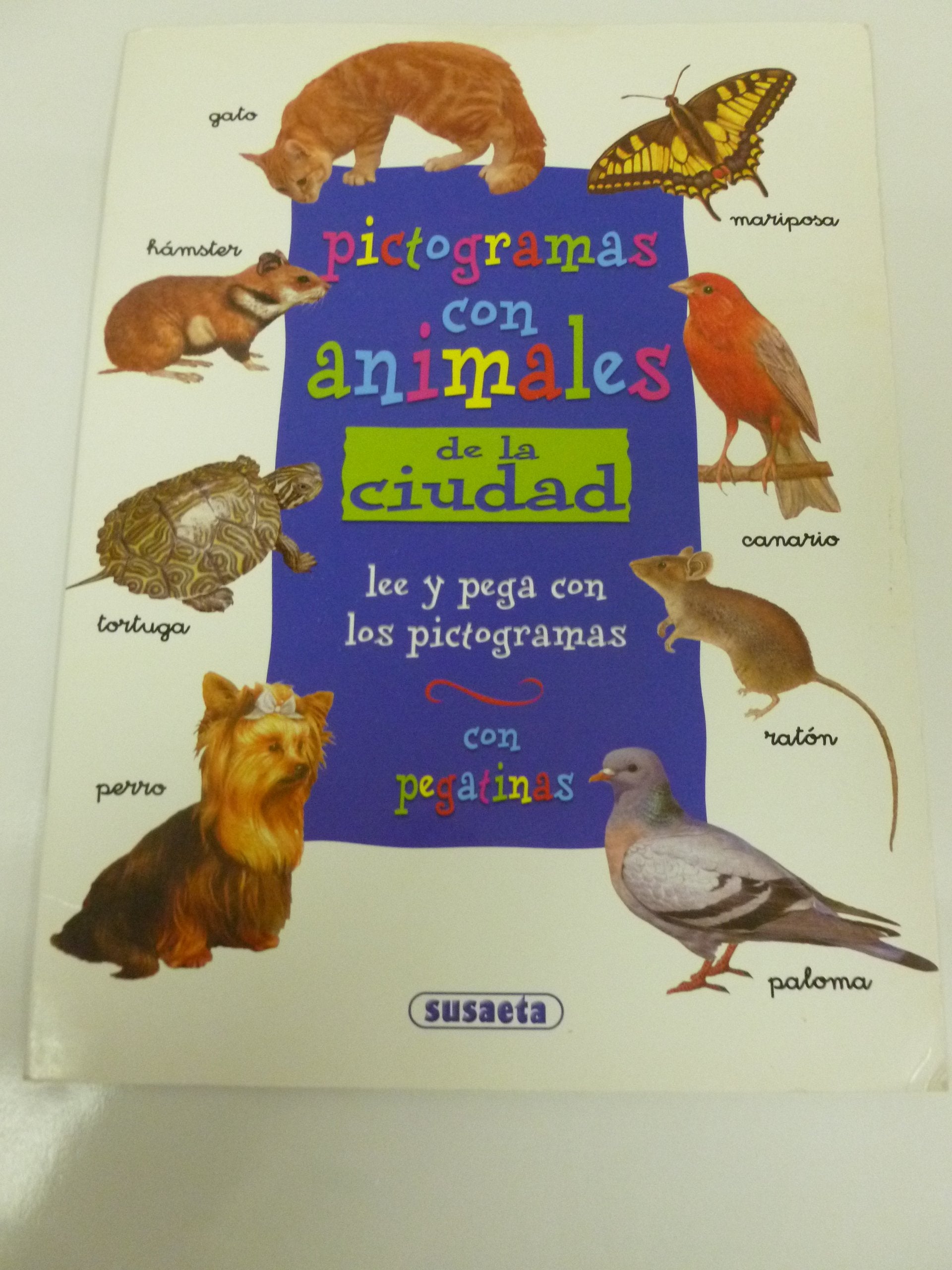 Pictogramas con animales de la granja. lee y pega con los pictogramas Children's books