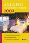 Anuario de turismo rural 2003 book