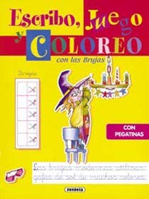 Escribo, juego y coloreo con las brujas (surtido) Books