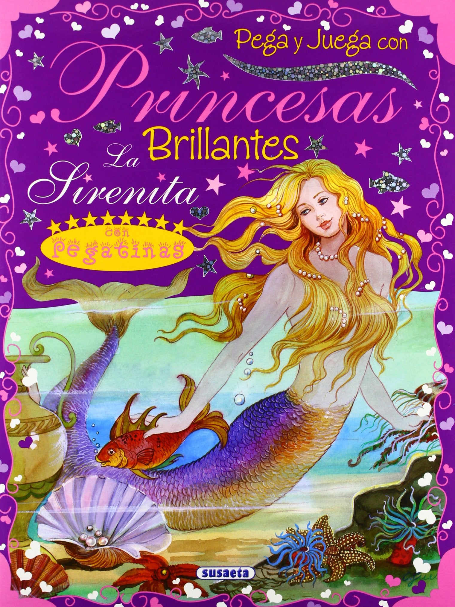 Pega y juega con princesas brillantes (6 títulos) book