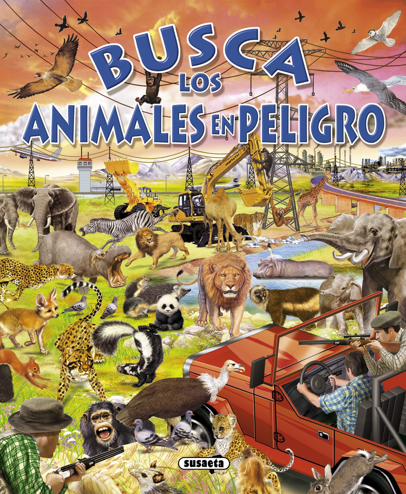 Busca los animales en peligro book