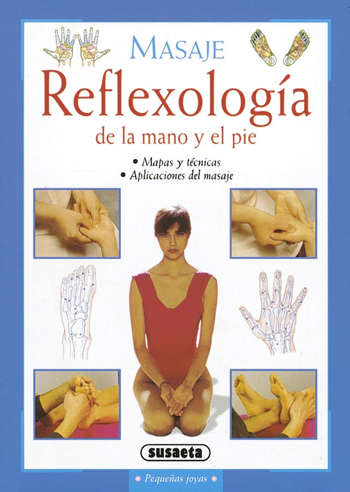 Reflexología de la mano y el pie book