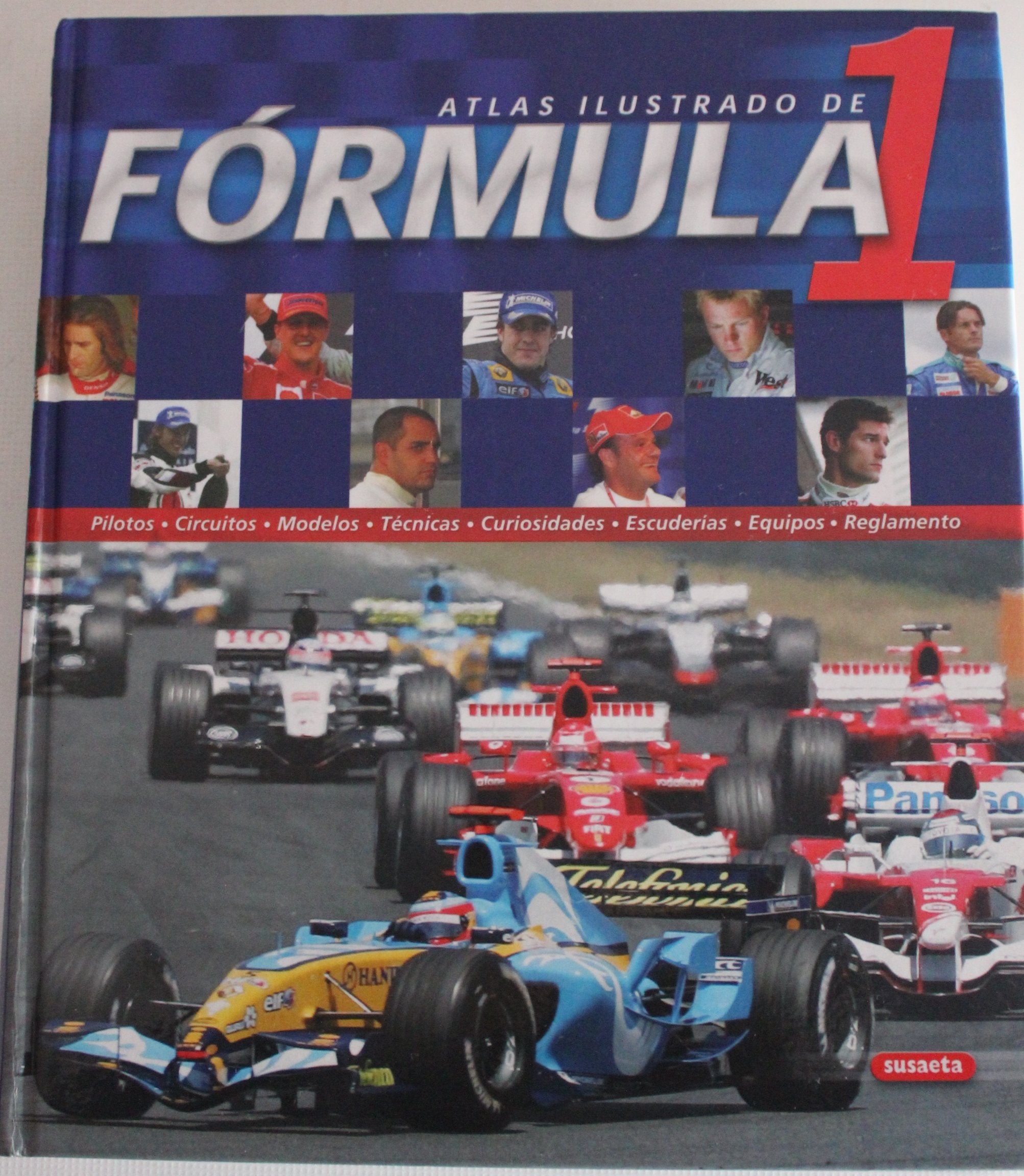 Atlas ilustrado de formula 1 book