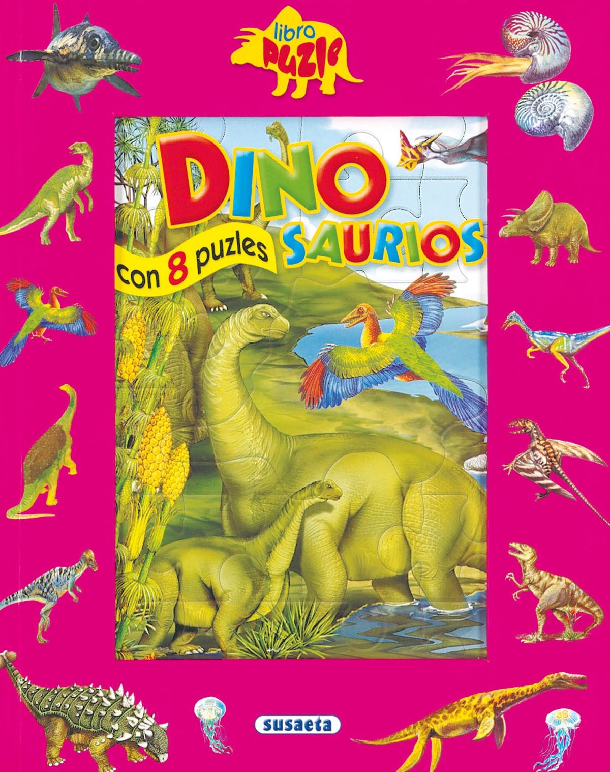 Dinosaurios: Con 8 Puzles (Libro Puzle) Social Sciences
