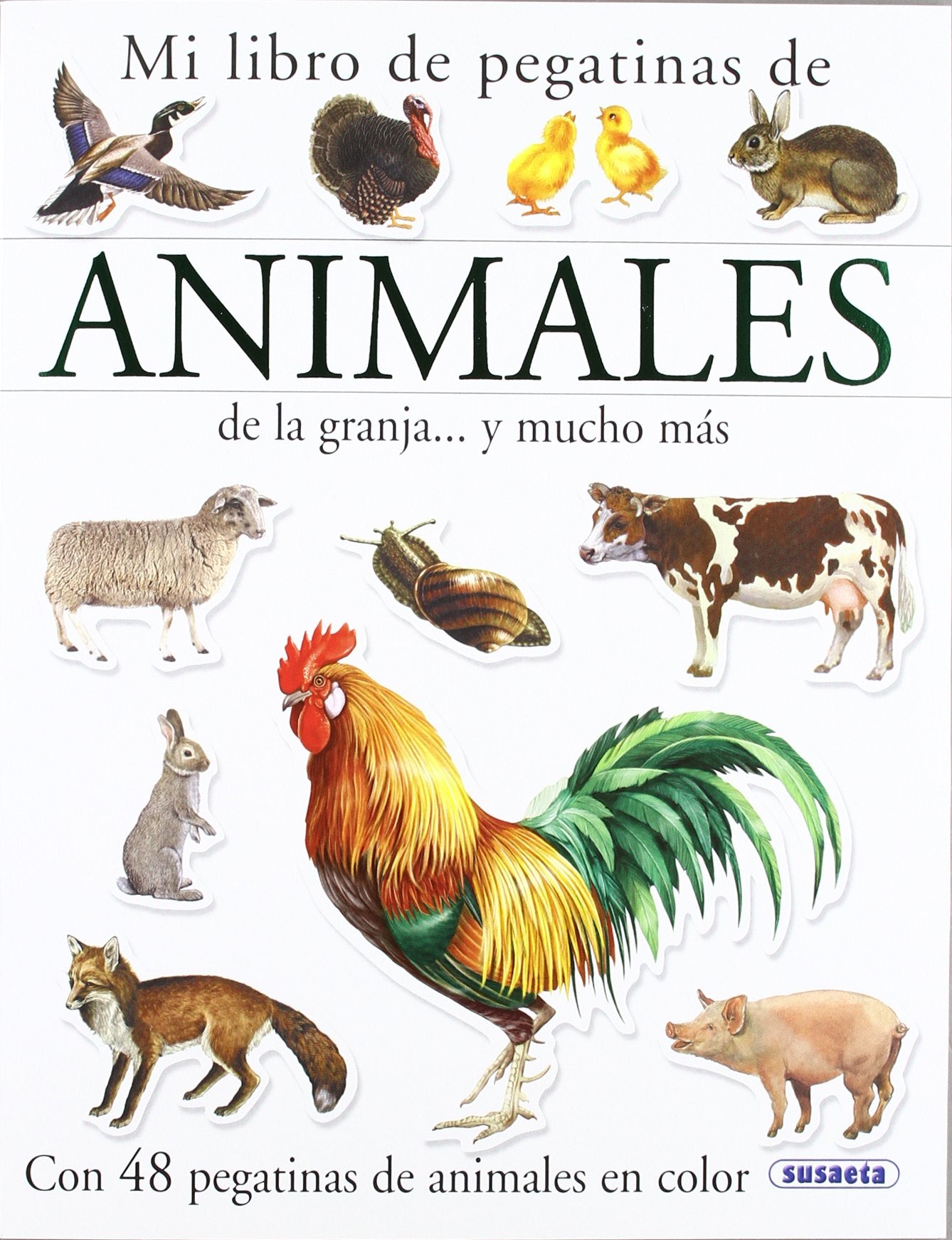 Mi libro de pegatinas de animales (4 títulos) Novels & Short Stories