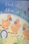 Chof, chof ¡patitos al agua! : toca toca book