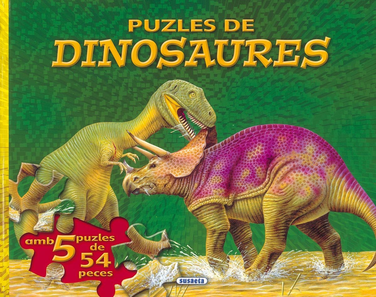 Puzles de dinosaures 1 book
