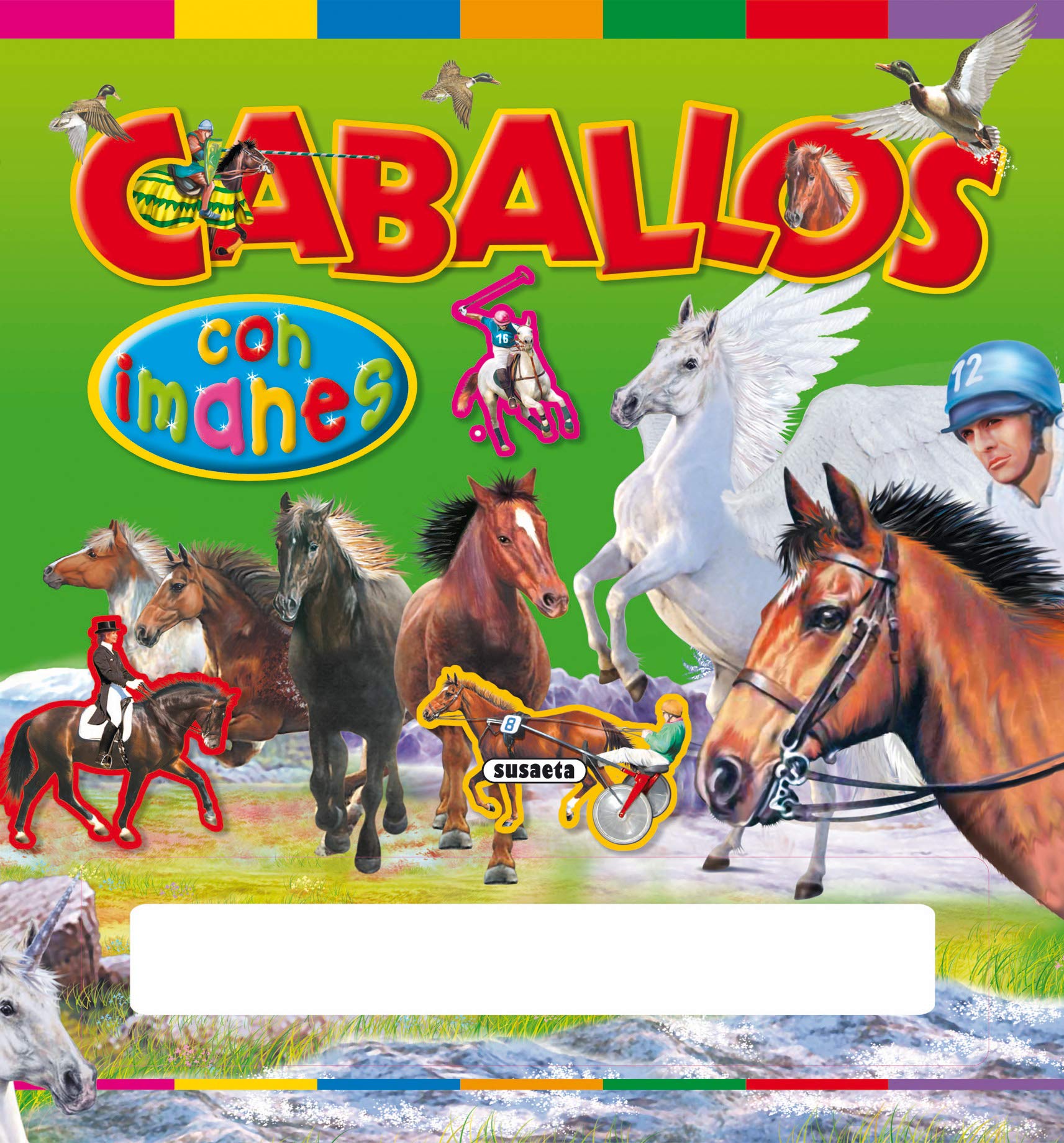 Caballos con imanes book