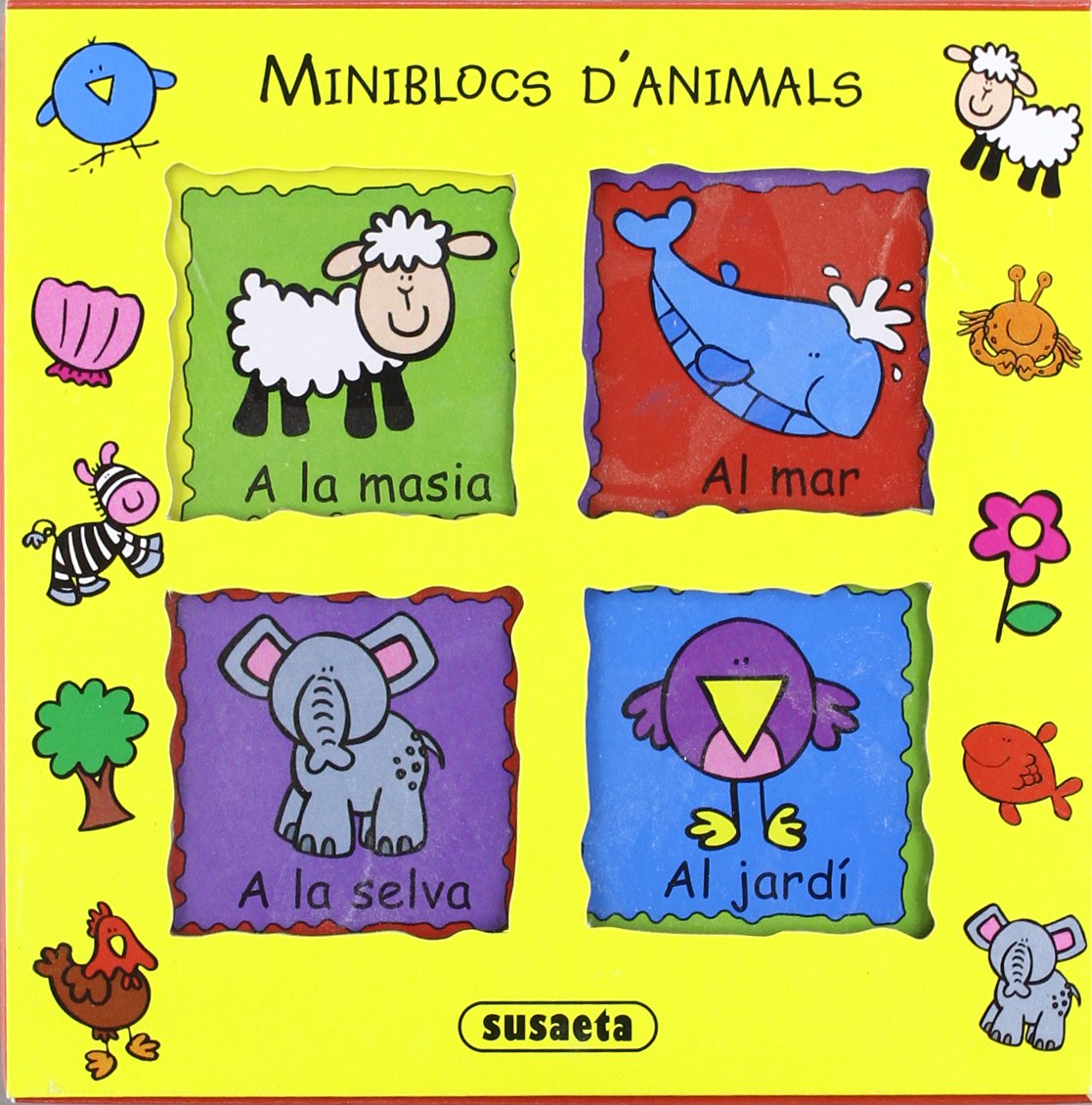Miniblocs d'animals book