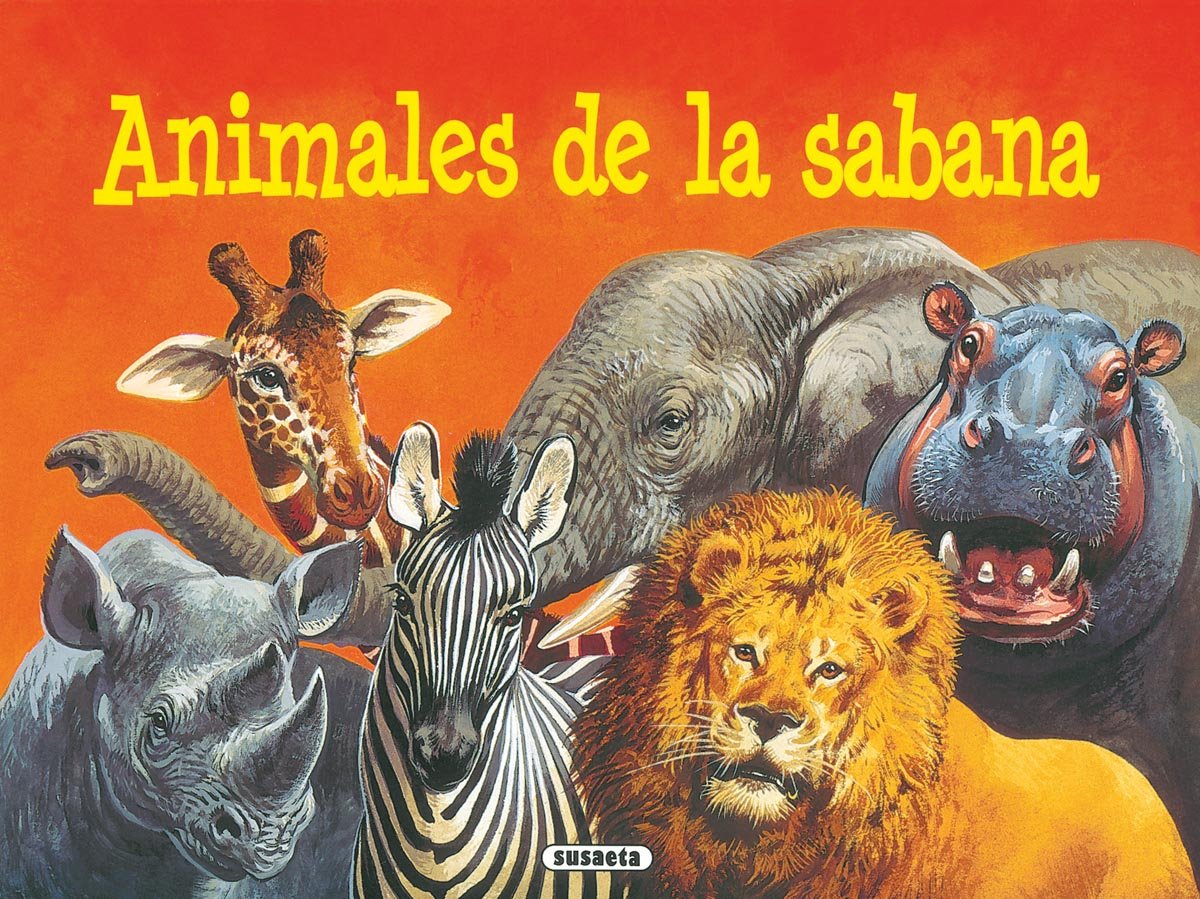 Animales de la sabana book
