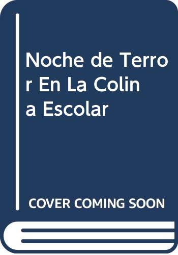 Noche de terror en la colonia escolar book