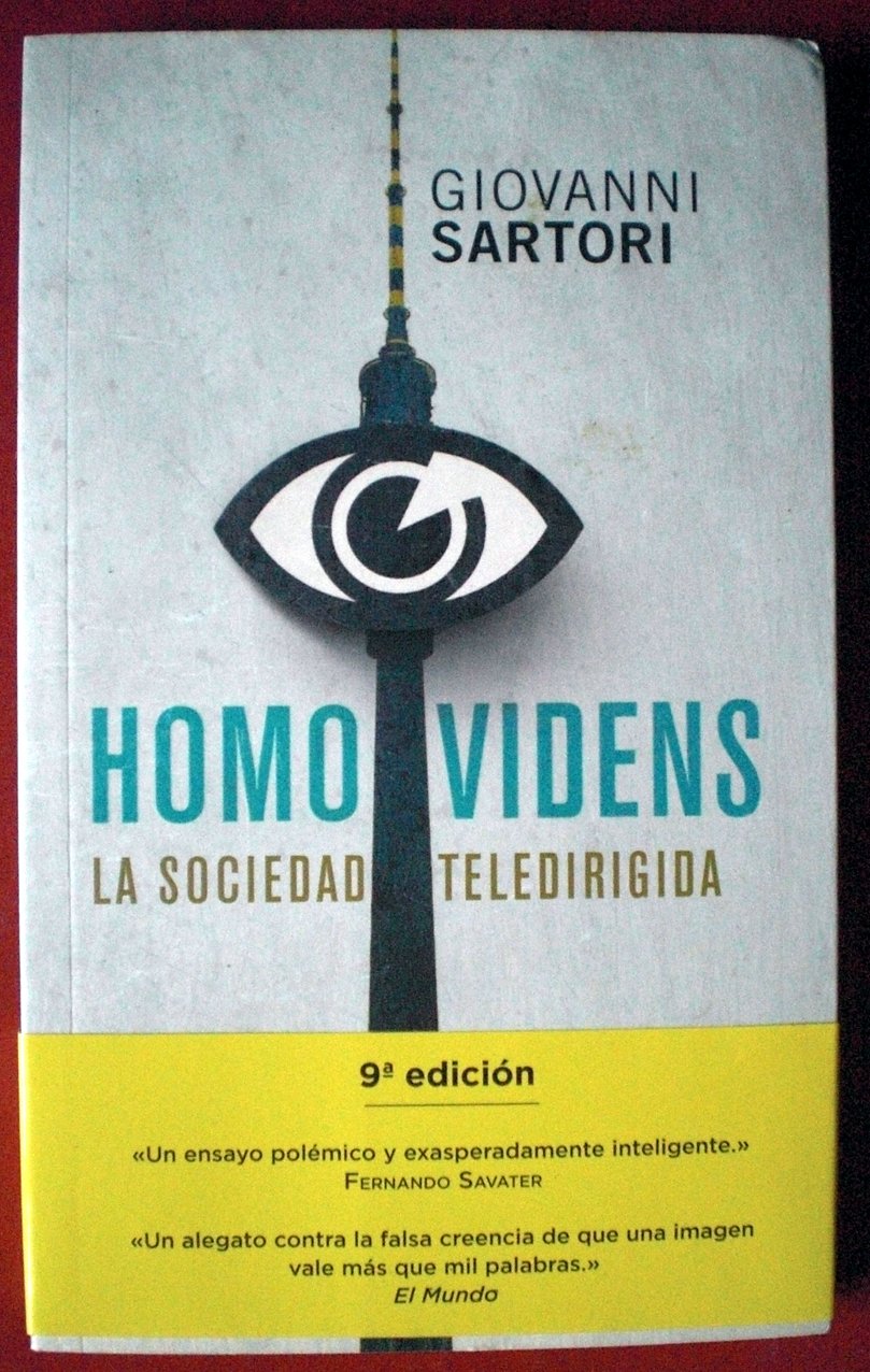 Homo videns: La sociedad teledirigida book