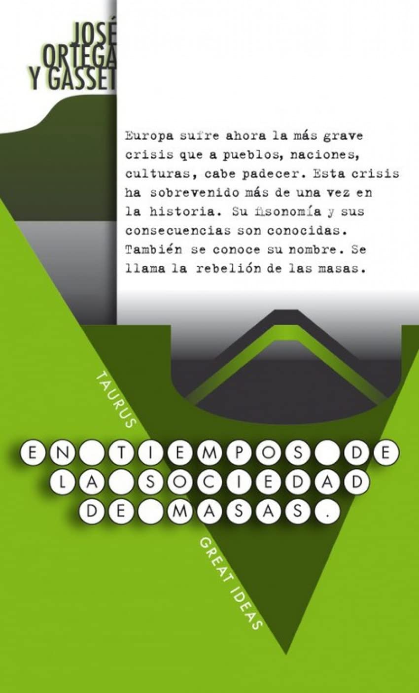 En Tiempos de La Sociedad de Masas book