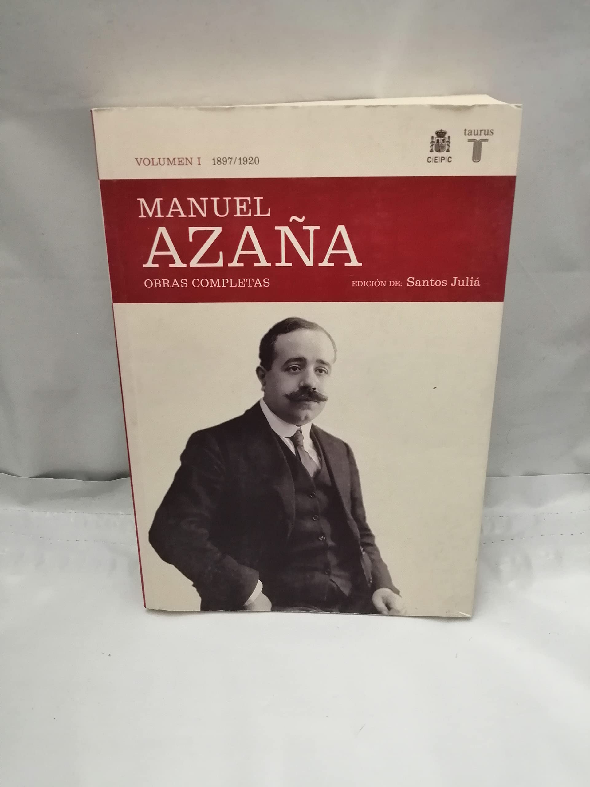 O.C. MANUEL AZAÑA TOMO 1 1897 / 1920 (Historia) Social Sciences