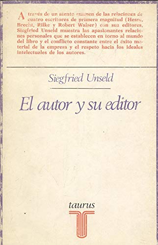 El autor y su editor : conferencias en Maguncia y Austin Books
