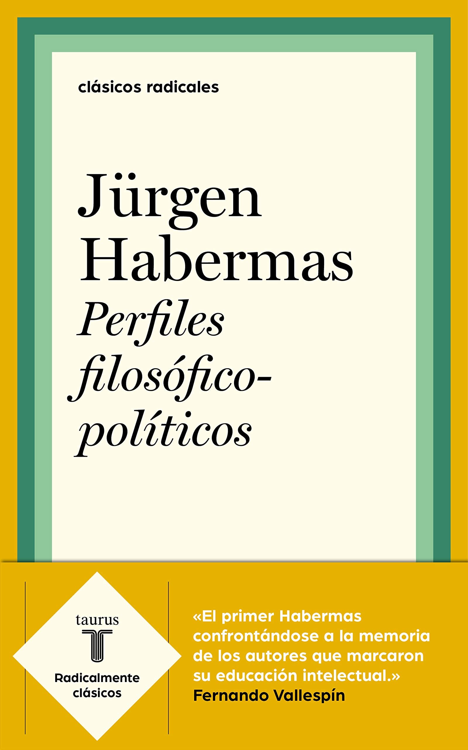 Perfiles filosófico-políticos (Clásicos Radicales) Philosophy