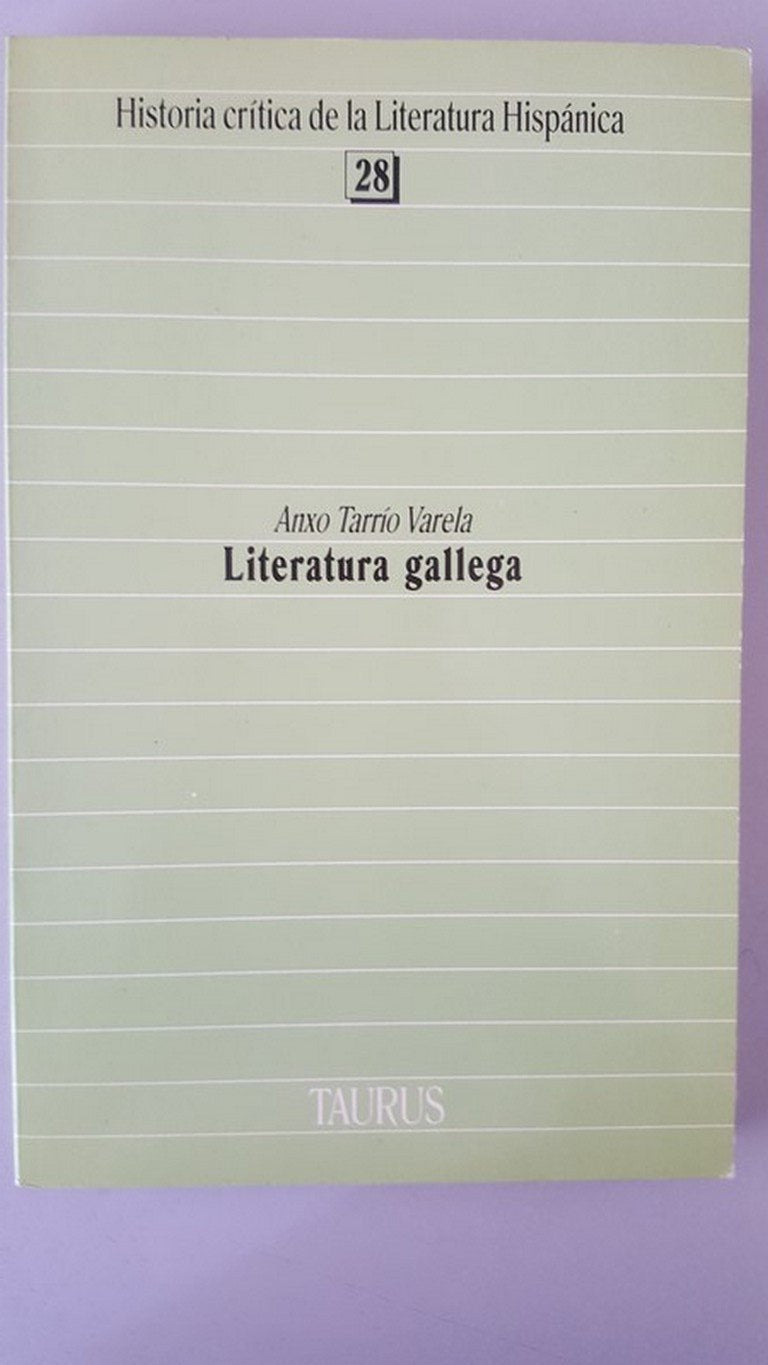 LITERATURA GALLEGA. 28 book