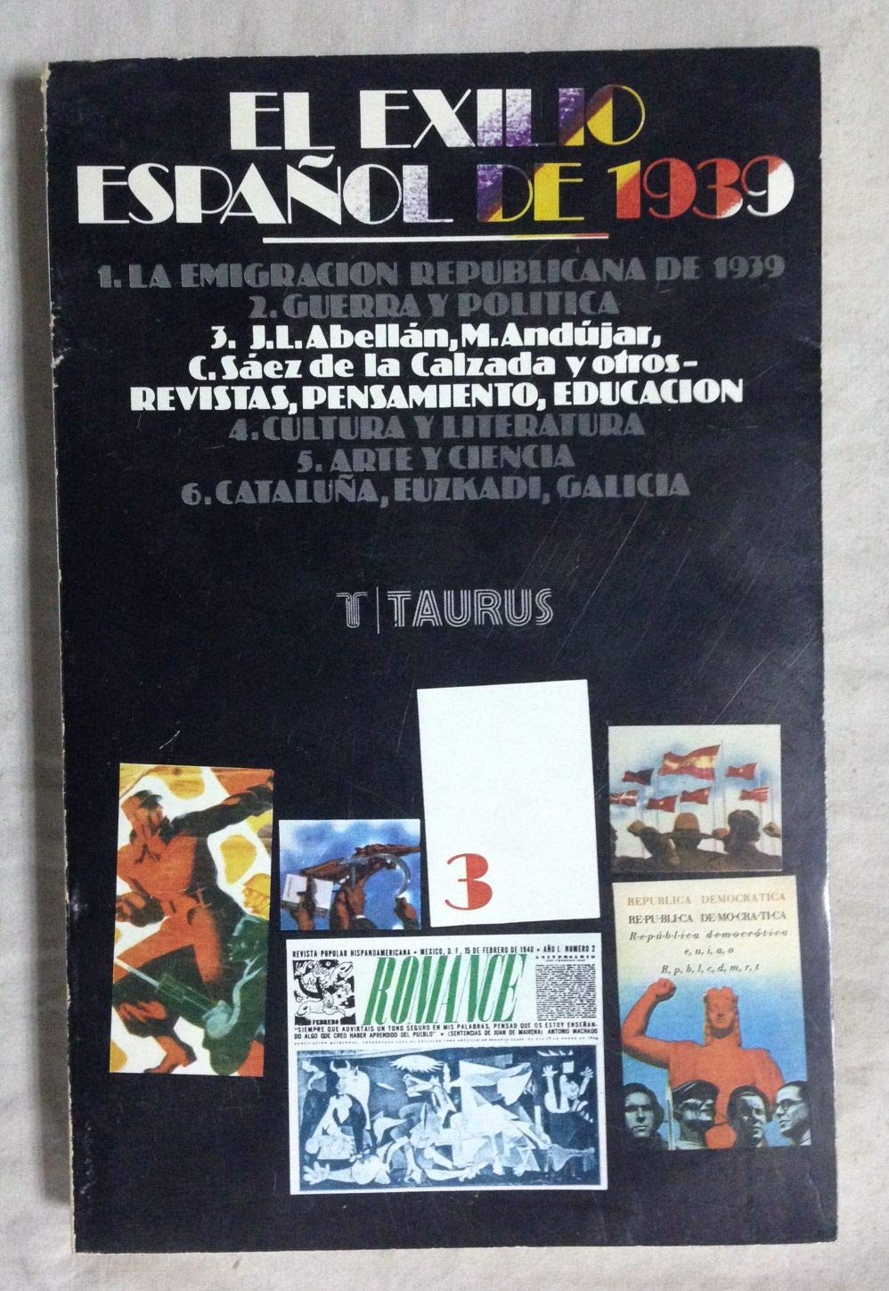 Revistas, pensamiento, educacion (el exilio español de 1939; t.3) book
