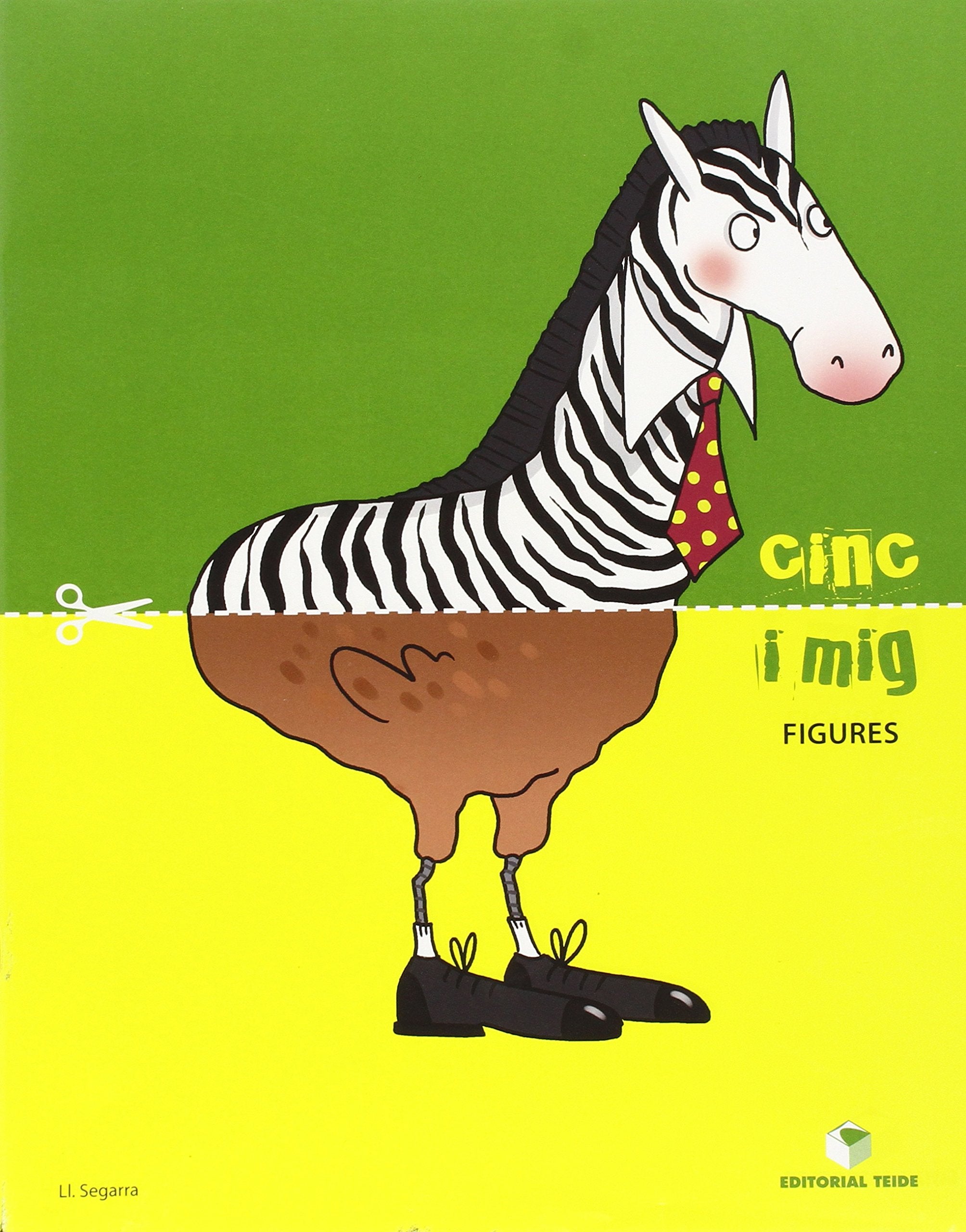 Cinc i mig - Quadern de figures Books