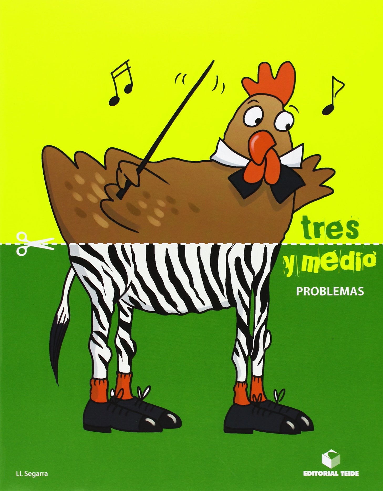 Tres y medio - Cuaderno de problemas Books
