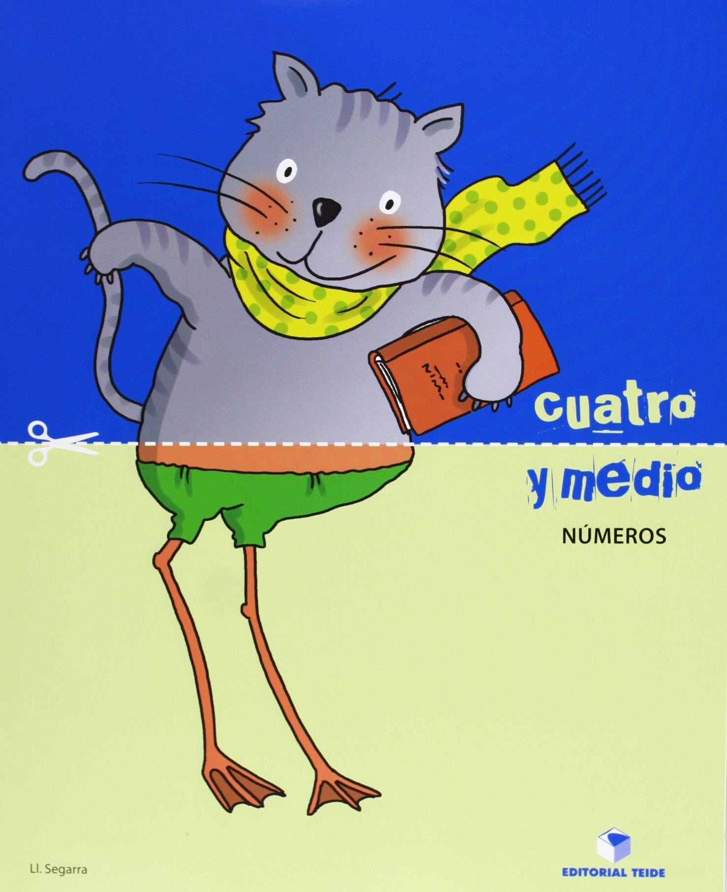 Cuatro y medio - Cuaderno de números Books