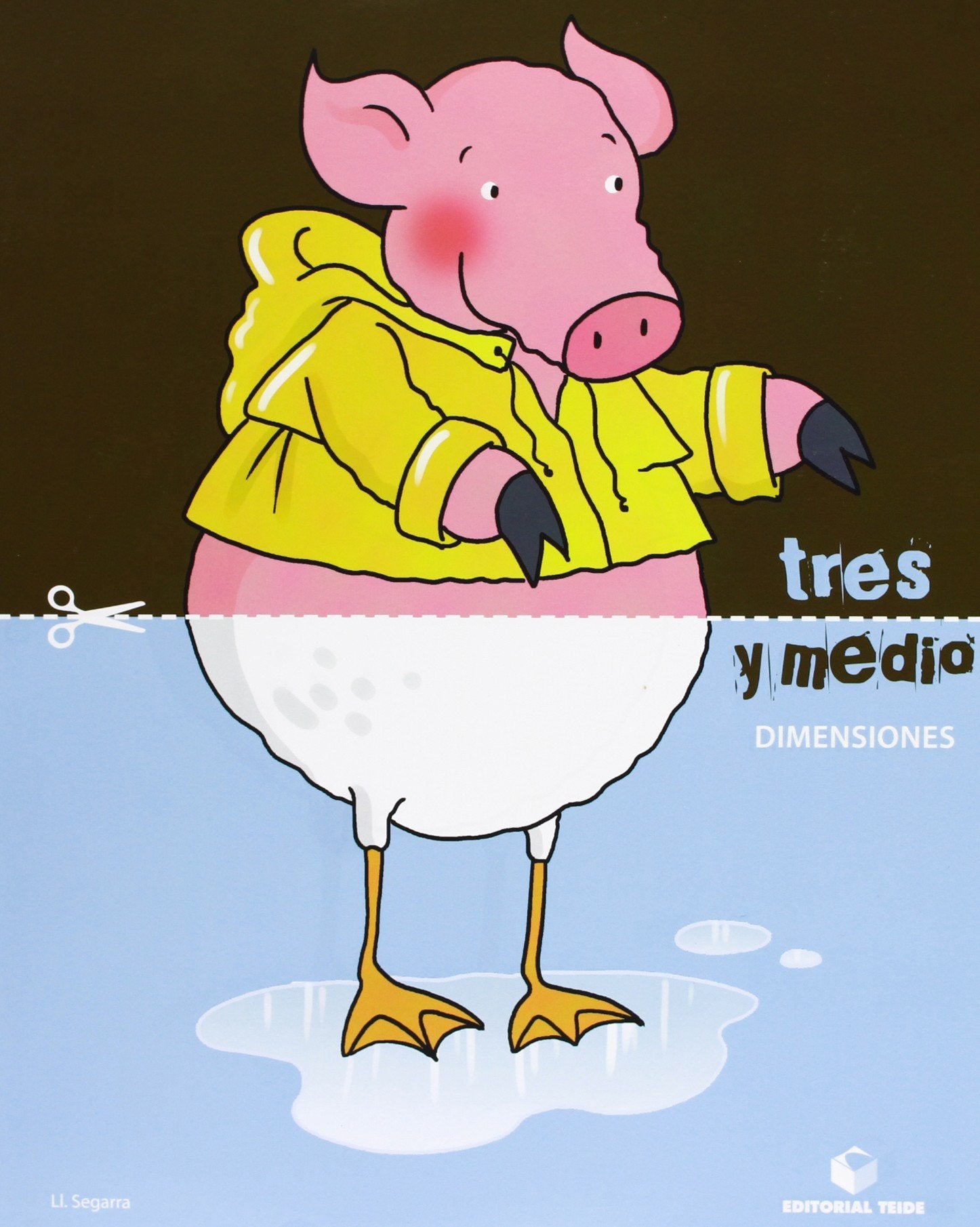 Tres y medio - Cuaderno de dimensiones book