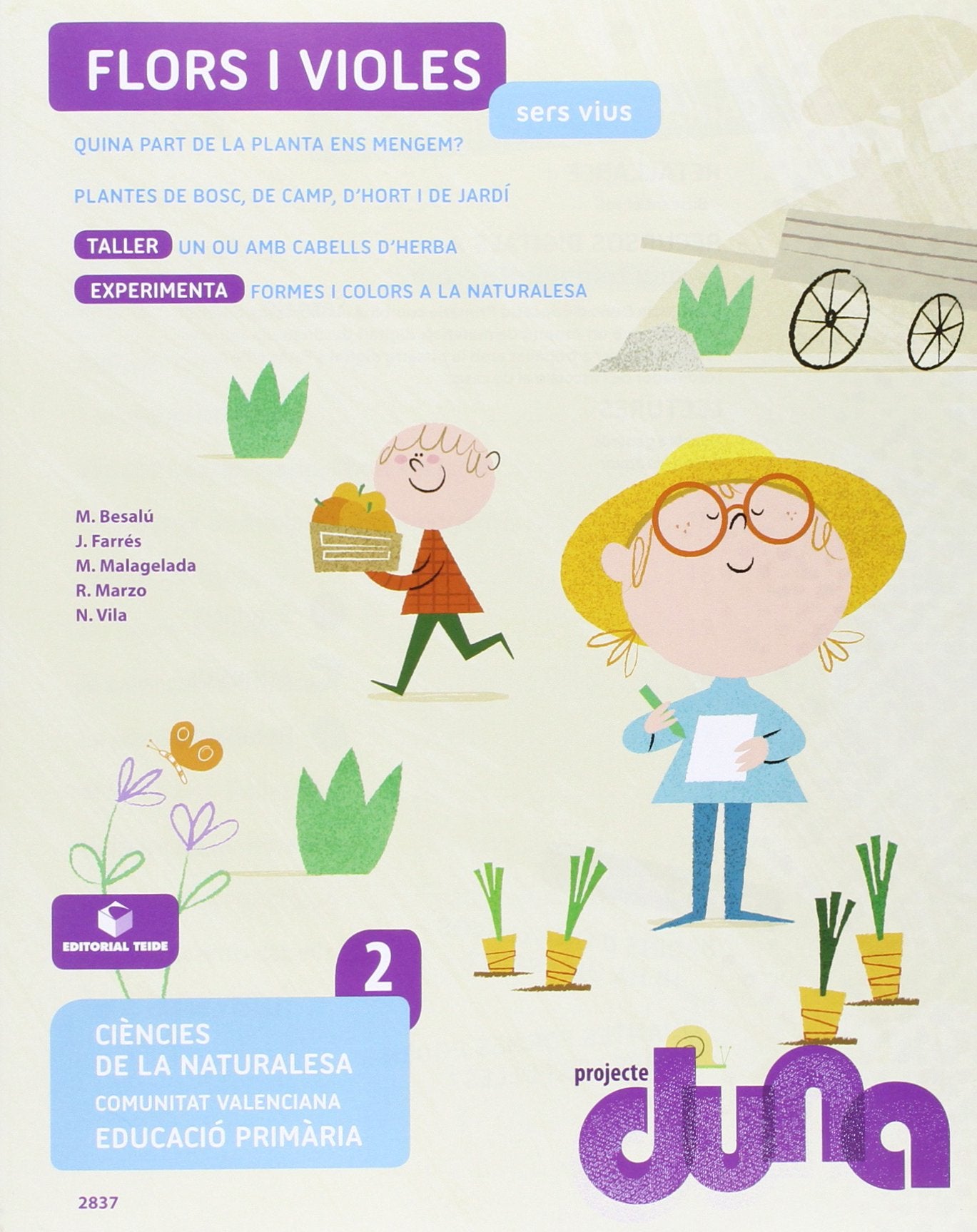 Ciències de la naturalesa 2. Quadern 1 - Projecte Duna - Flors i Violes - Comunitat Valenciana Books