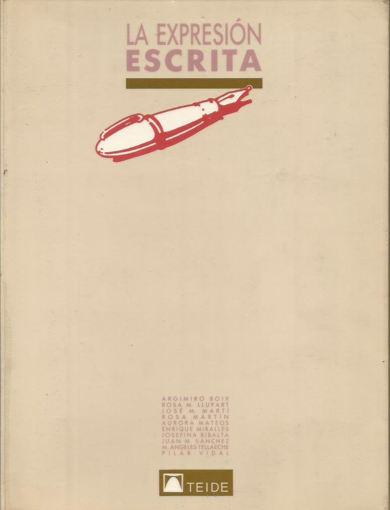 LA EXPRESION ESCRITA Books