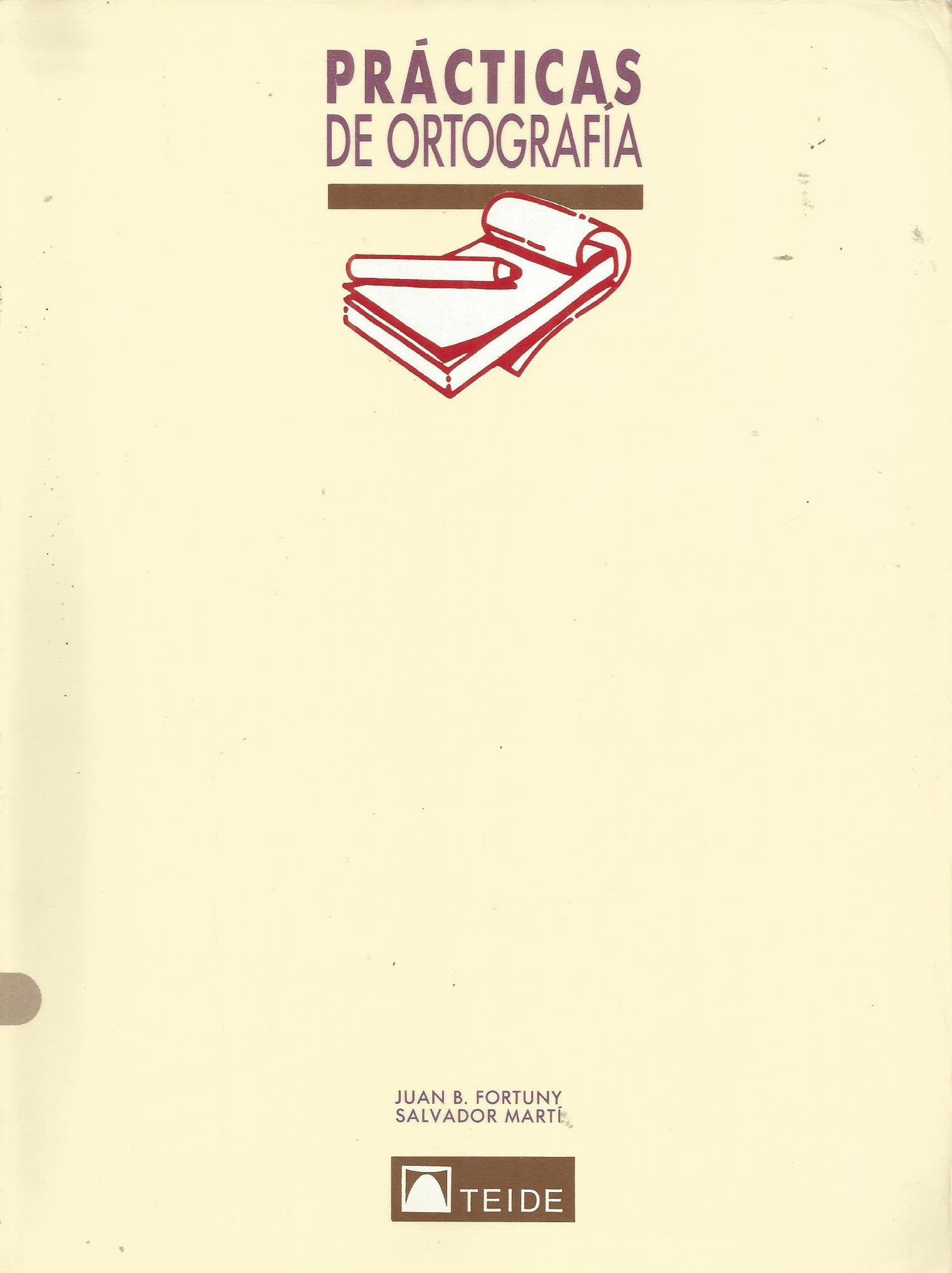 Practicas de ortografia book