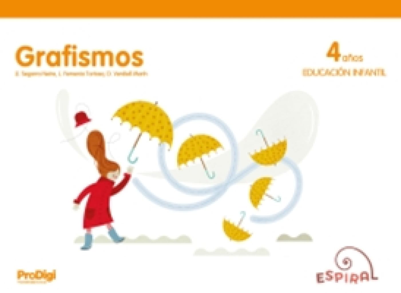 Grafismos 4 años - Espiral. ProDigi Books