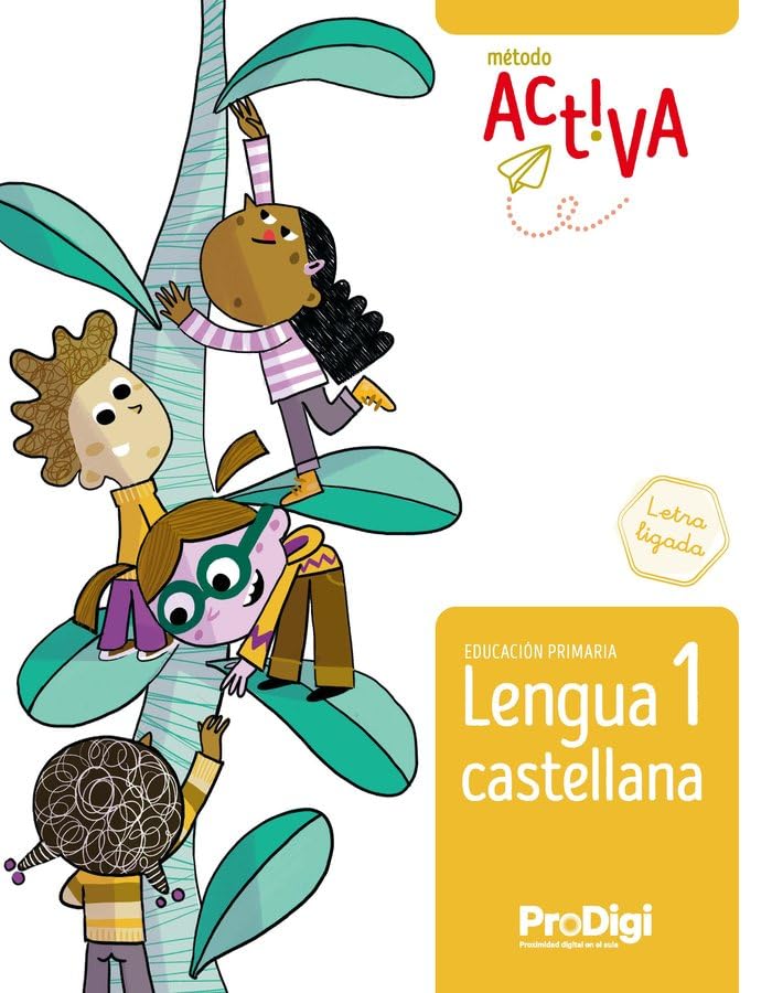 Lengua castellana 1 EP. Letra ligada - Activa - ProDigi book
